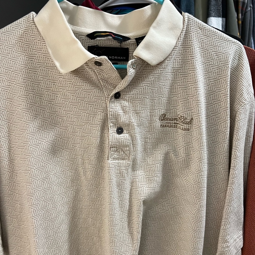 Vintage Greg Norman golf polo
